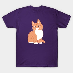 Cute orange tabby T-Shirt